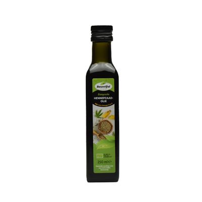 Bountiful Hennepzaadolie Omega 3-6-9 Bio (250 ml)