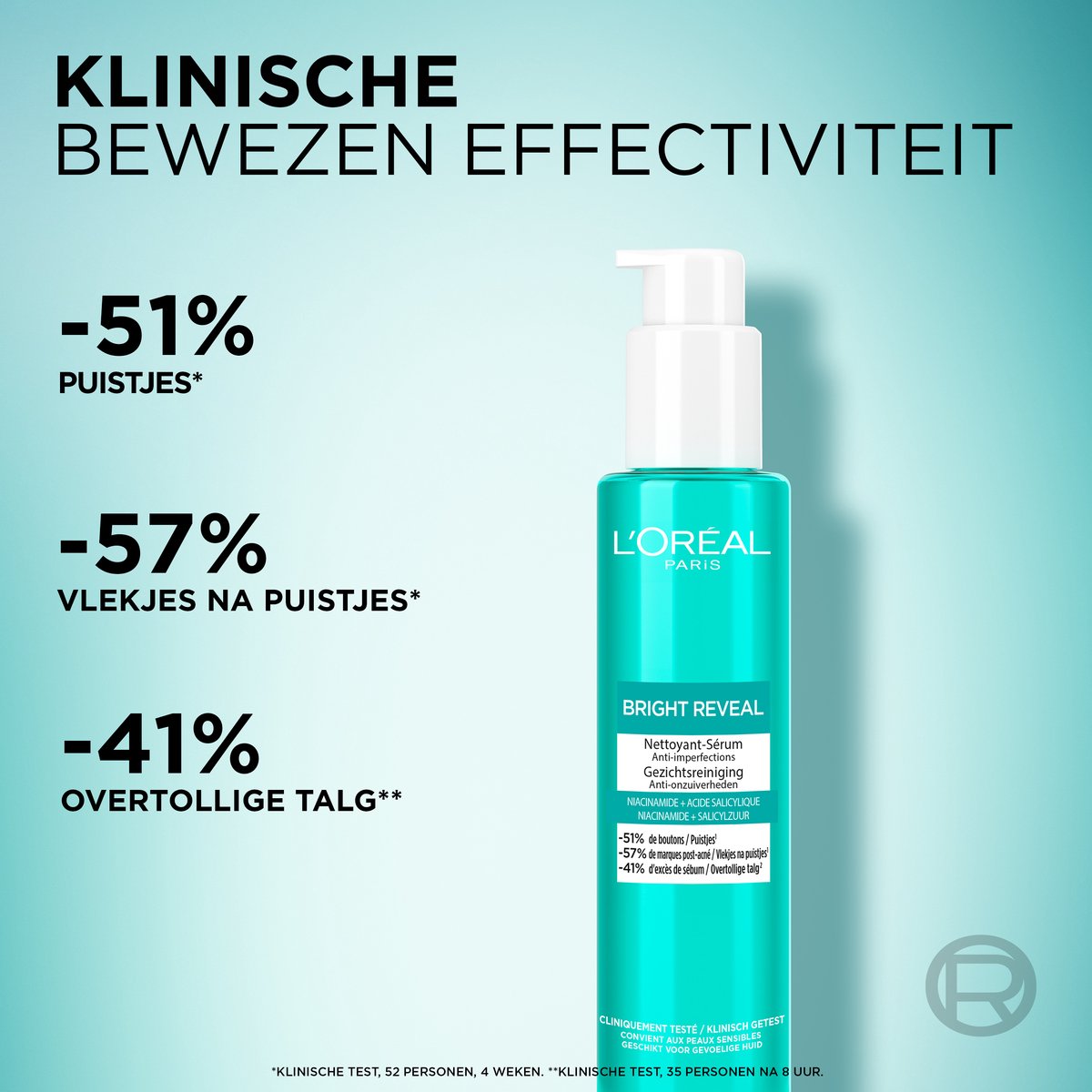 L'Oréal Bright reveal dark spot reiniging (150 ml) - image 2
