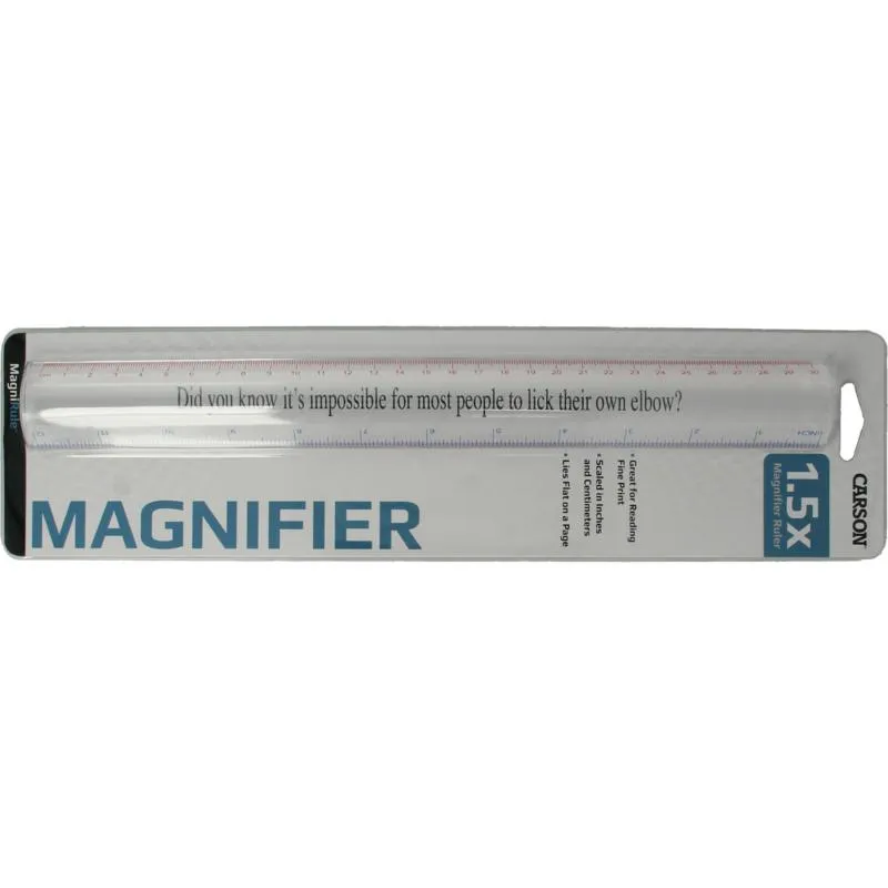 Able 2 Vergrootglas leeslineaal 31 cm (1 stuk)