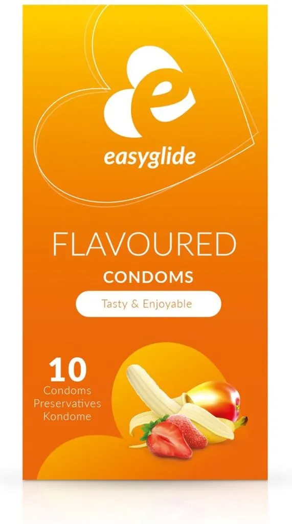 Easyglide Easyglide condoom met smaakjes (10 stuks)
