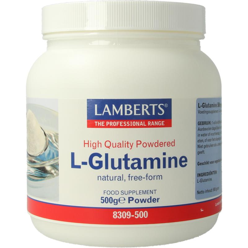 Lamberts L-Glutamine Poeder (500 gr)