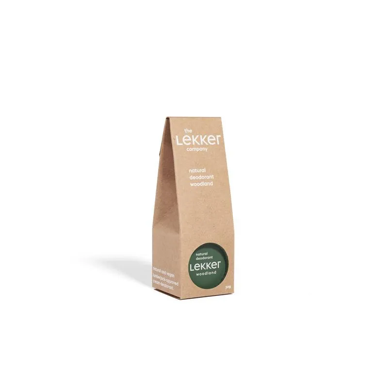 Lekker Raw Deodorant woodland (30 gr)