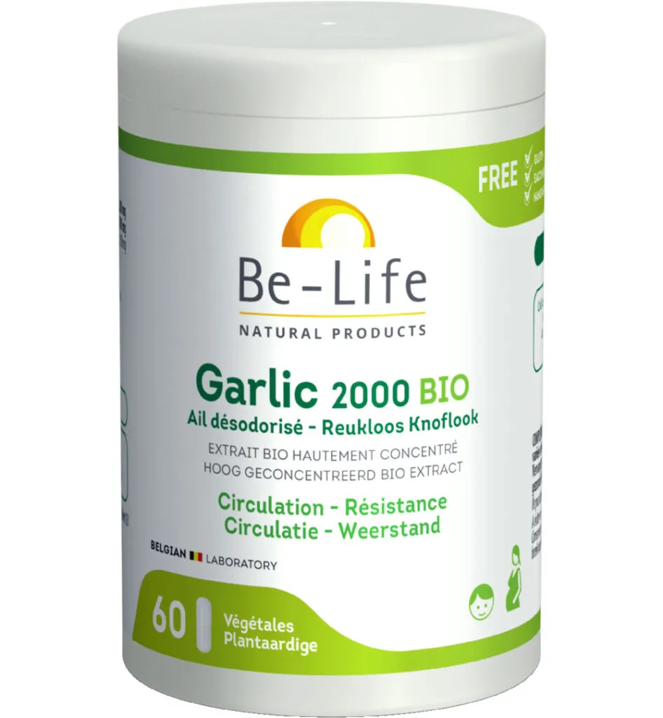 Be-Life Garlic 2000 bio (60 softgels)