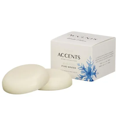 Bolsius Accents Waxmelts Pure Winter (3 stuks)