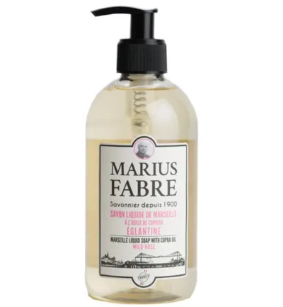 Marius Fabre Zeep wilde roos met pomp (400 ml)