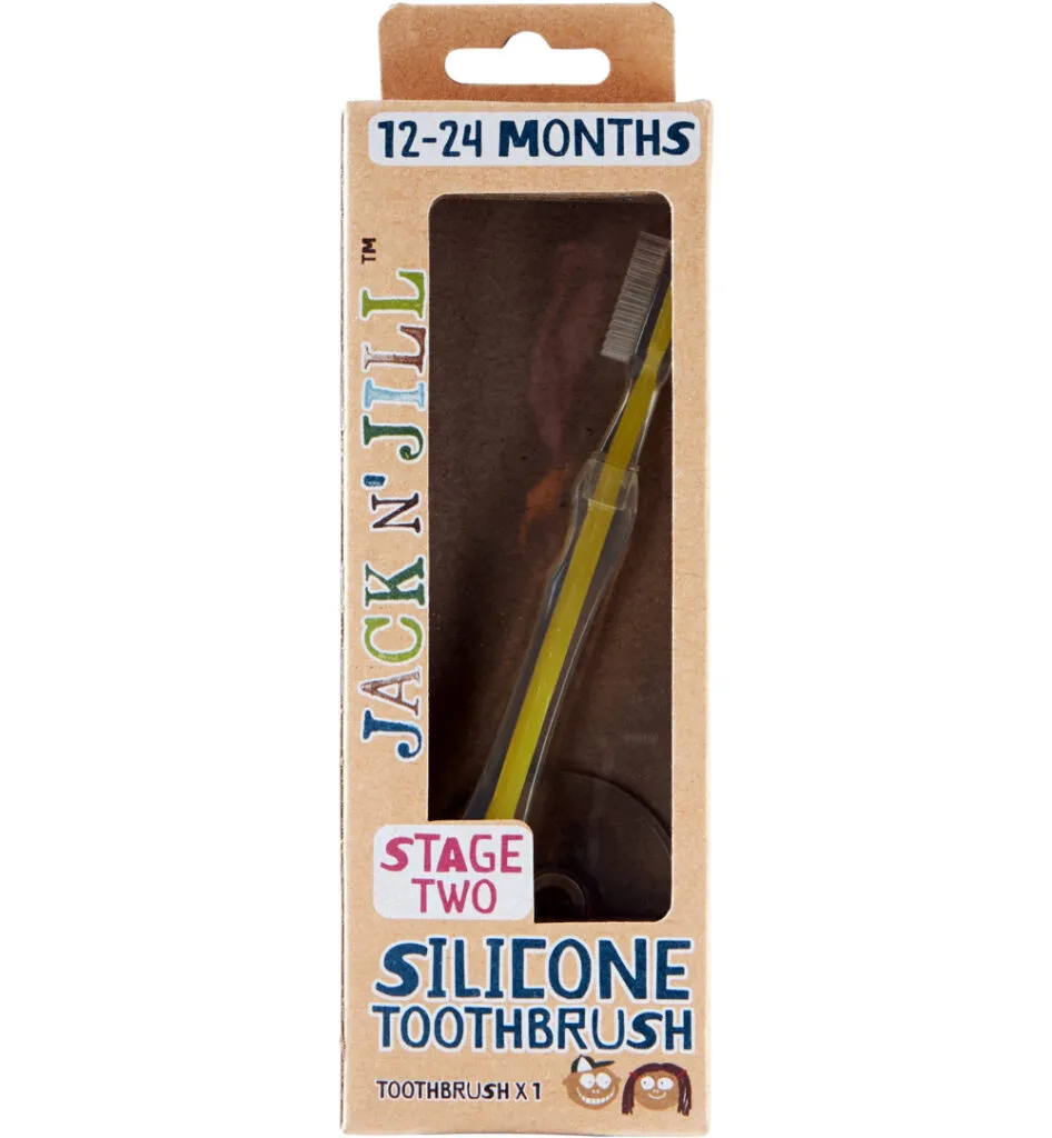 Jack n' Jill Silicone toothbrush (1 stuk)