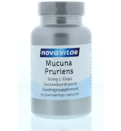 Nova Vitae Mucuna pruriens L-dopa 60 mg (90 vega capsules)
