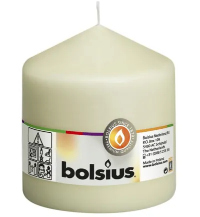 Bolsius Stompkaars 100/98 Ivoor (1 stuk)