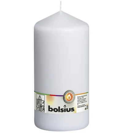 Bolsius Stompkaars 250/98 Wit (1 stuk)