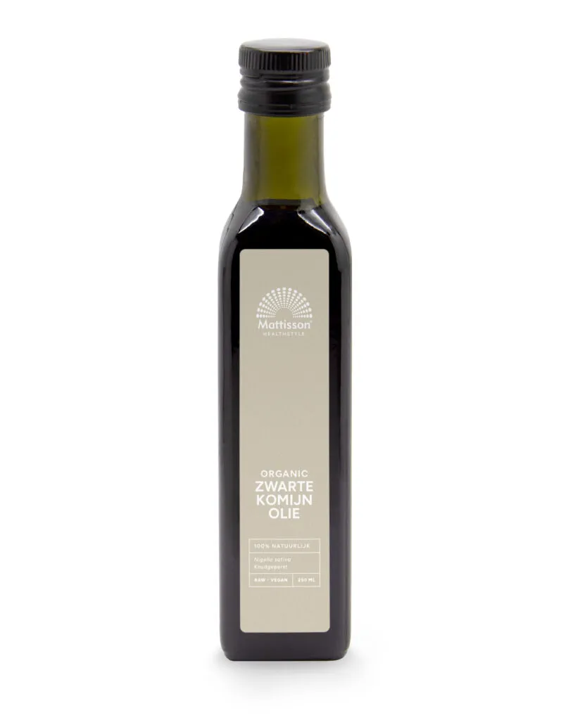 Mattisson Biologische Zwarte Komijn Olie Bio (250 ml)