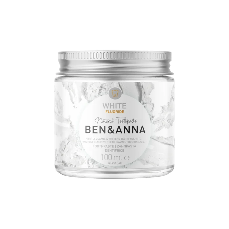 Ben & Anna Tandpasta White Fluoride (100 gr)