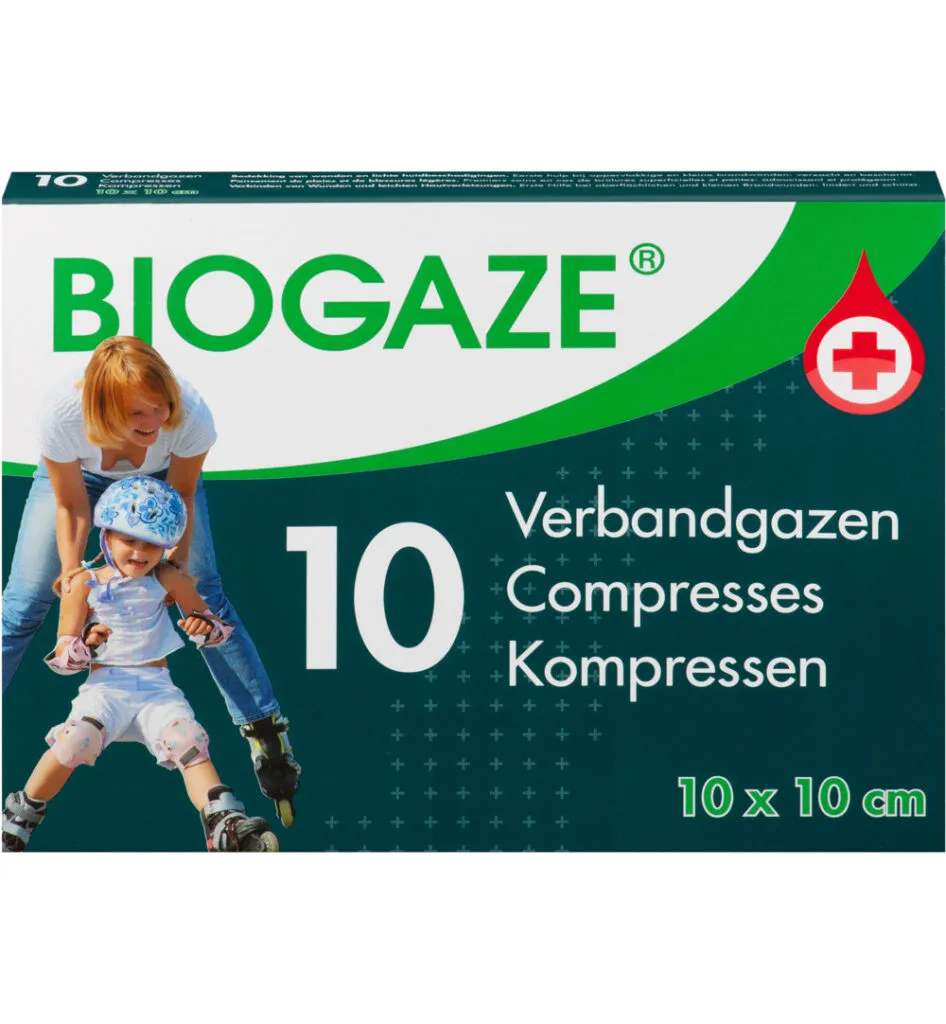 Biogaze 10 x 10 cm (10 stuks)