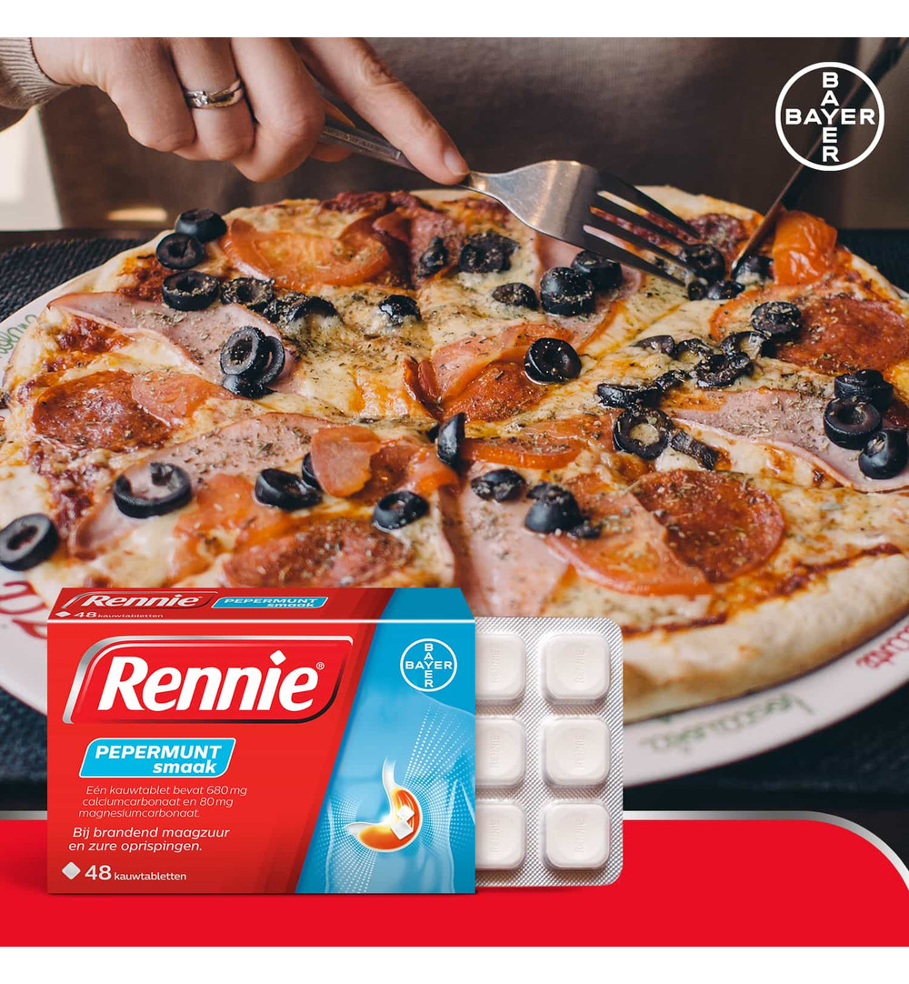 Rennie Pepermunt (48 kauwtabletten) - image 5