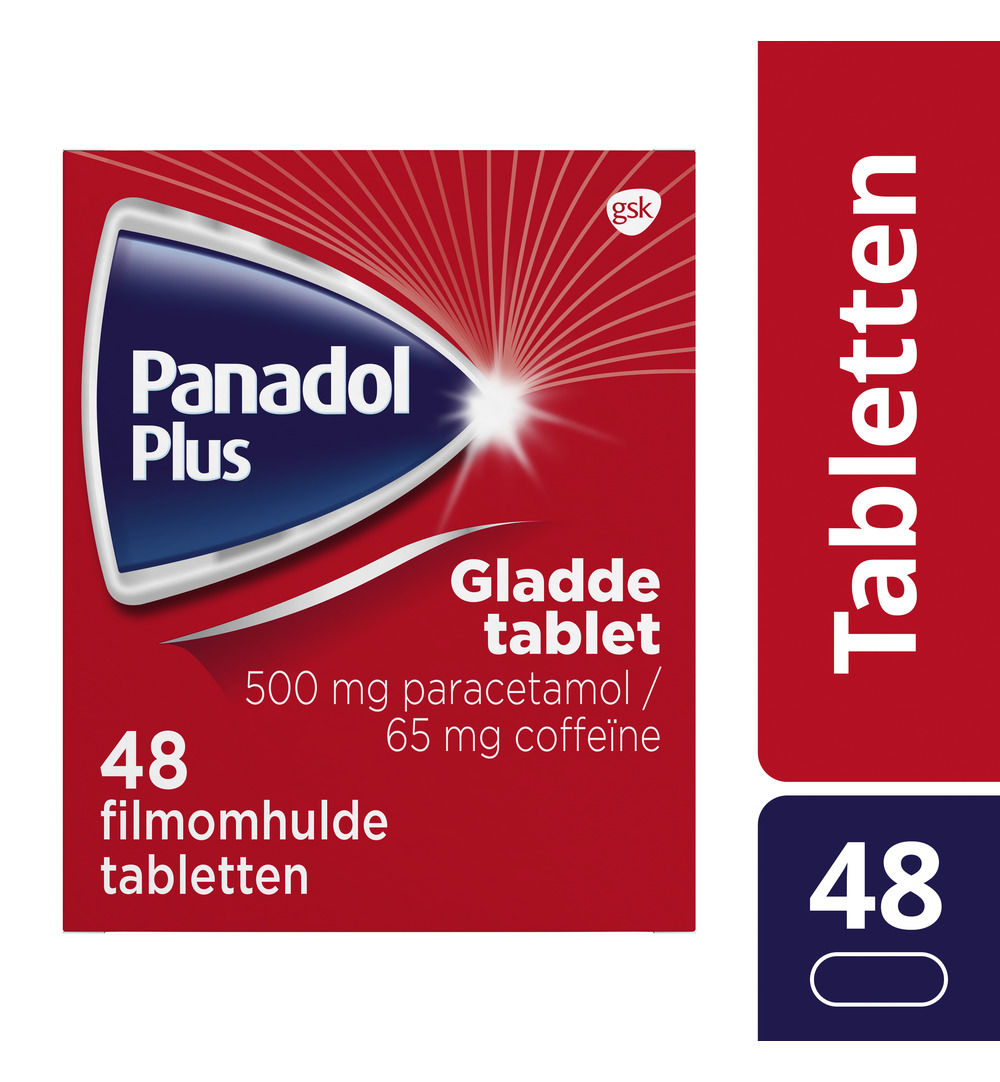 Panadol Plus glad (48 tabletten)