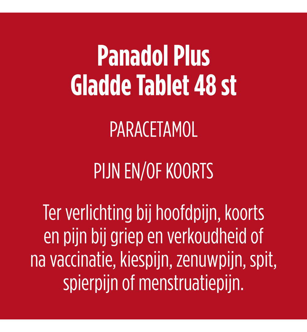 Panadol Plus glad (48 tabletten) - image 3