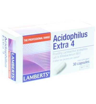 Lamberts Acidophilus Extra 4 (30 capsules)