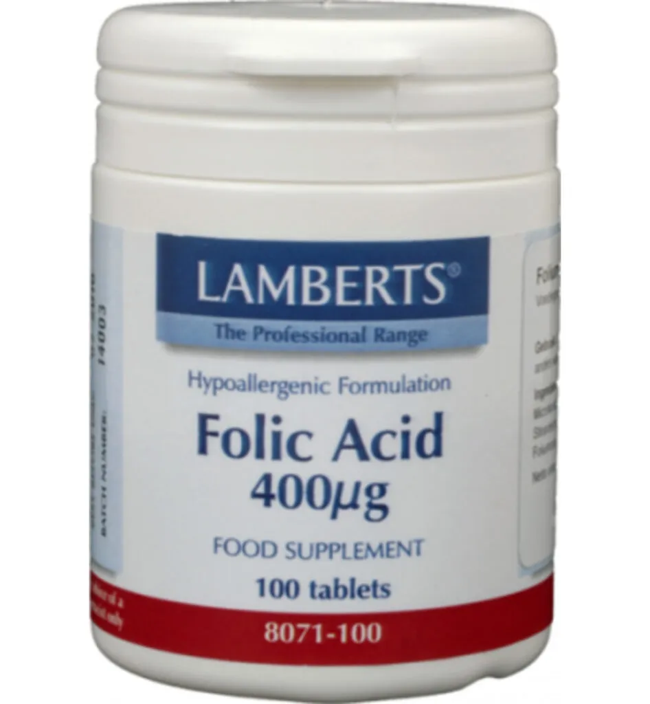Lamberts Vitamine B11 400mcg (100 tabletten)