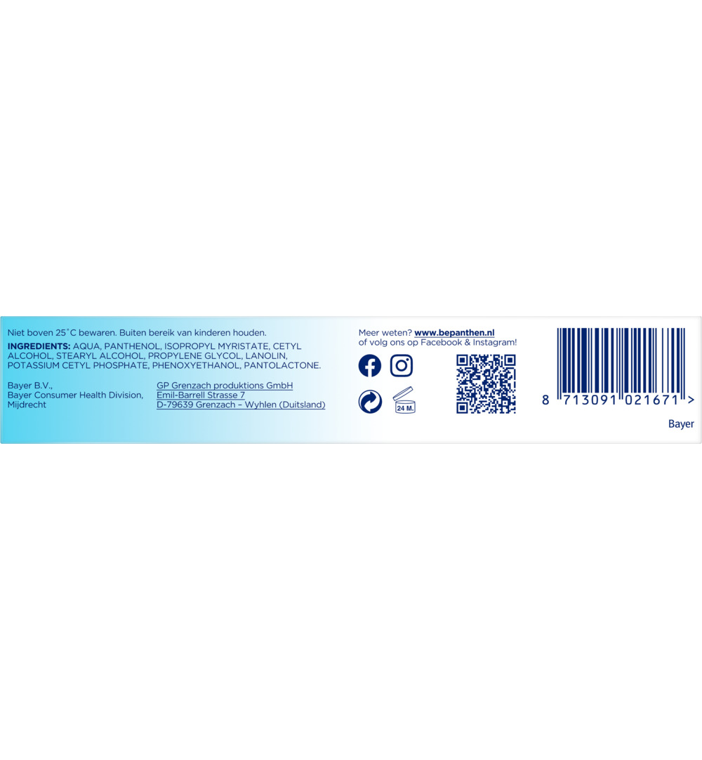 Bepanthen Creme verzorgend (30 gr) - image 4