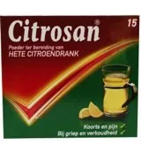 Citrosan Hete citroendrank (15 zakjes)