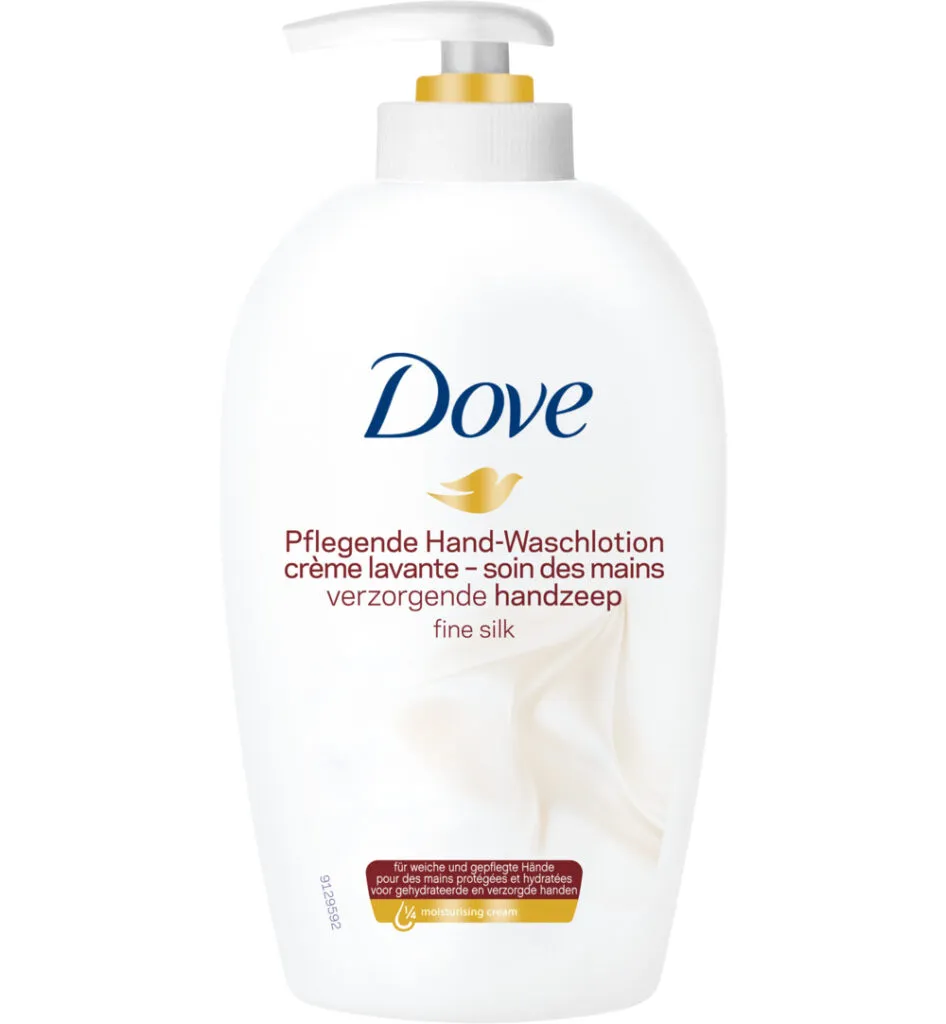 Dove Silk cream wash pomp (250 ml)