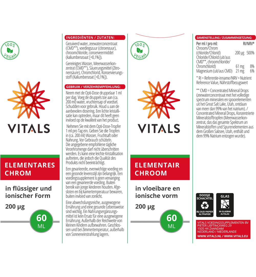 Vitals Elementair Chroom (60 ml) - image 3