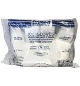 Romed Polyester handschoen ruw (100 stuks)