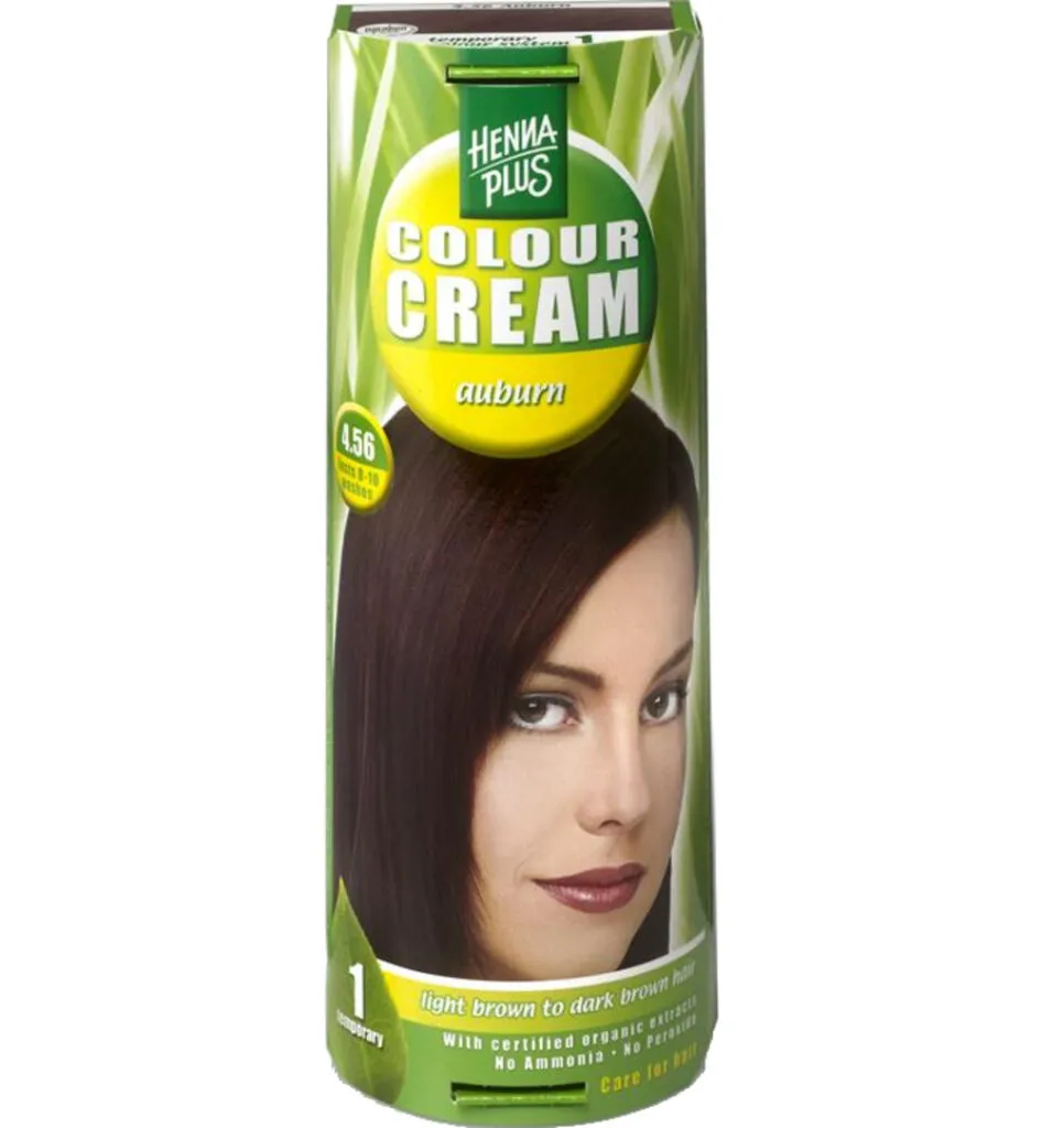 Hennaplus Colour cream 4.56 auburn (60 ml)
