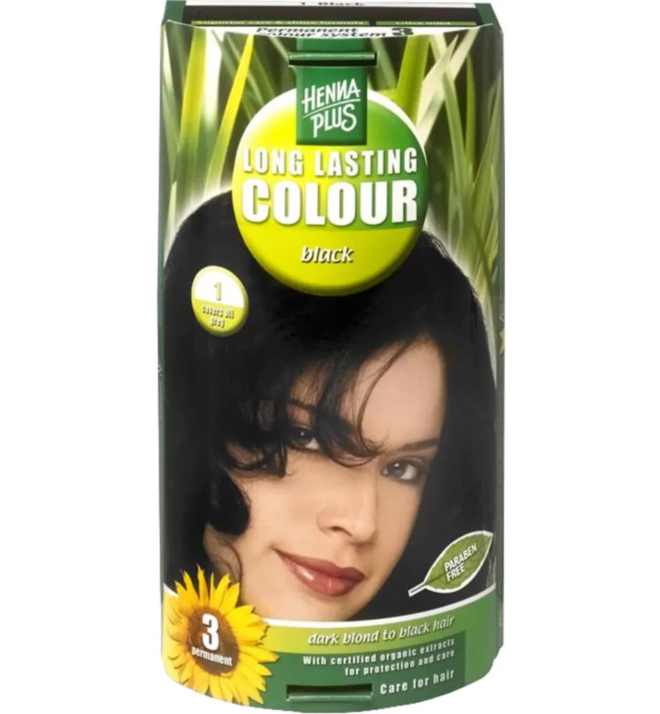 Hairwonder Long Lasting Colour 1 Black (100 ml)