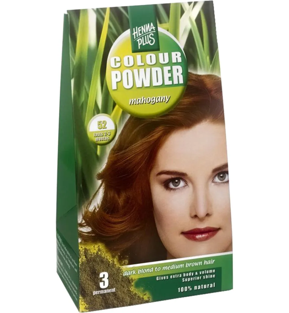 Hennaplus Colour powder 52 mahogany (100 gr)
