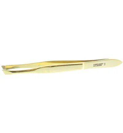 Malteser Pincet 8 Cm Verguld Druks Scheef 8 (1 stuk)