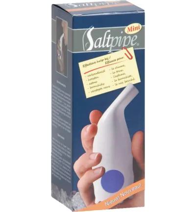 Saltpipe Mini zout inhalator met halitzout (20 gr)