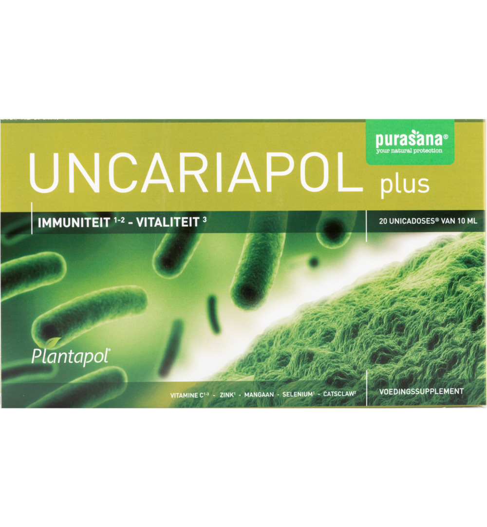 Purasana Plantapol Uncariapol Plus (20 stuks)