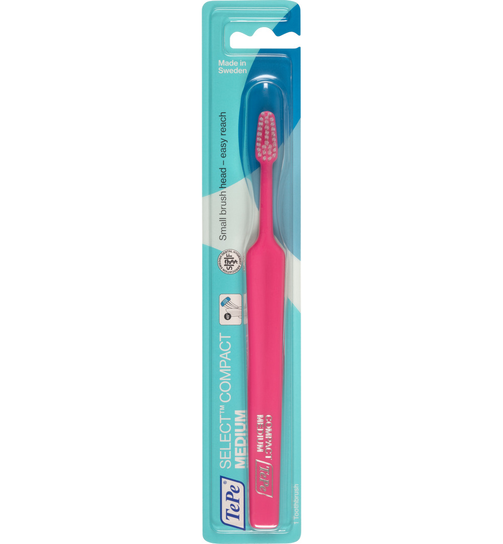 TePe Tandenborstel select compact medium (1 stuk)