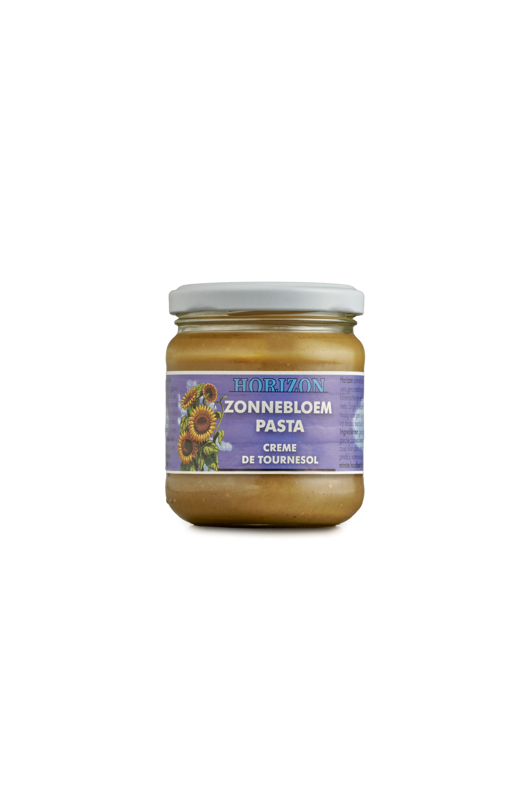Horizon Zonnebloempasta met zeezout eko bio (175 gr)