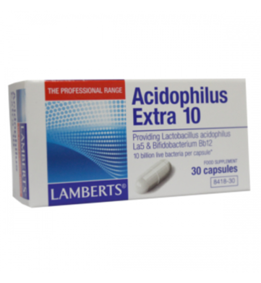 Lamberts Acidophilus Extra 10 (30 vega capsules)