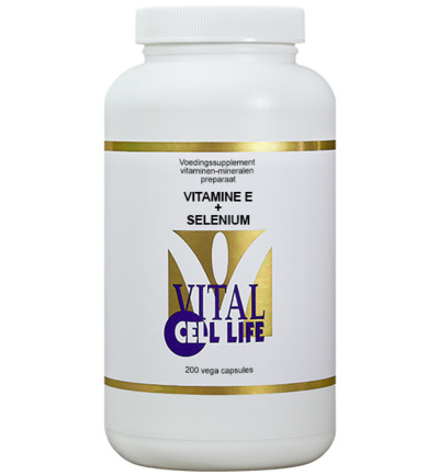 Vital Cell Life Vitamine E & selenium (200 vega capsules)