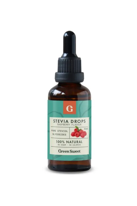 Green Sweet Vloeibare Stevia Framboos (50 ml)