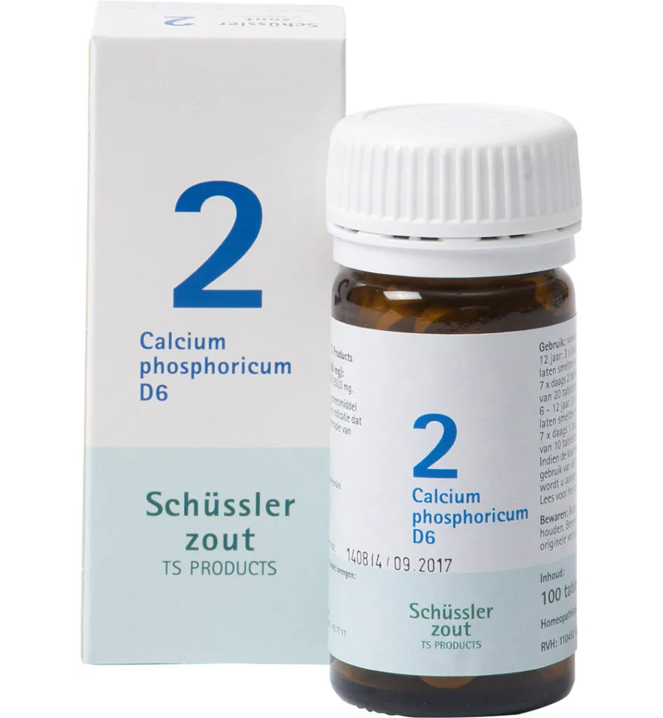 Pfluger Calcium phosphoricum 2 D6 Schussler (100 tabletten)