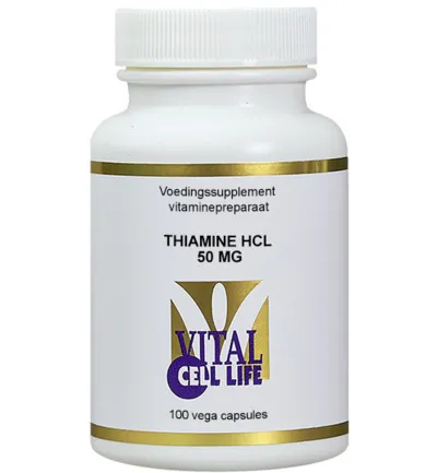 Vital Cell Life Thiamine HCL 50 mg (100 capsules)
