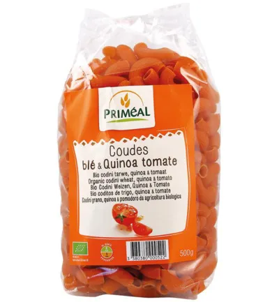Priméal Organic Codini Tarwe Quinoa Tomaat Bio (500 gr)