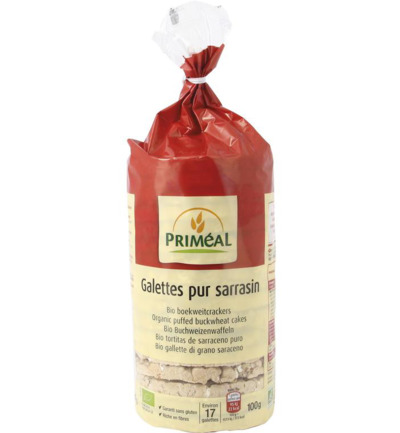 Priméal Boekweitcrackers Bio (100 gr)
