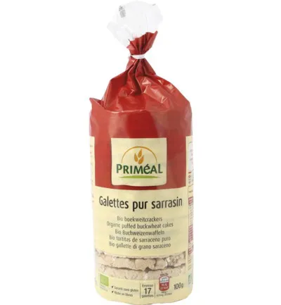 Priméal Boekweitcrackers Bio (100 gr)
