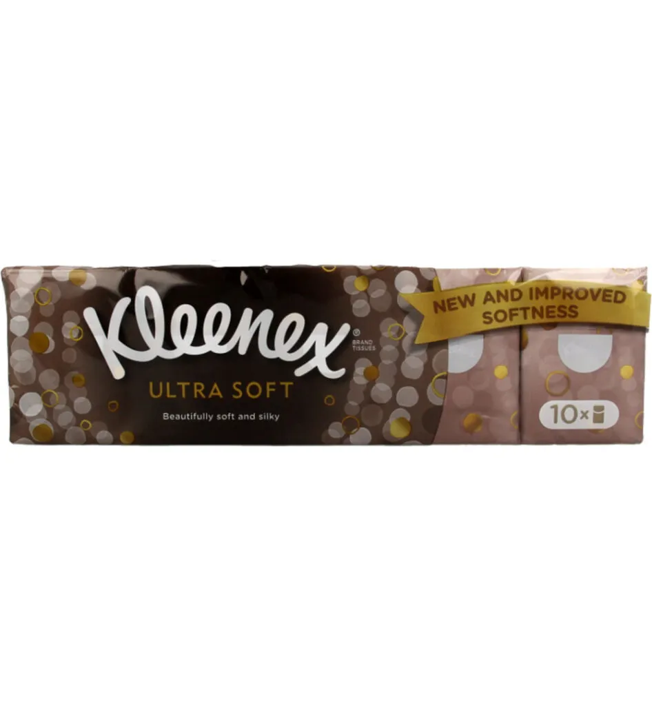 Kleenex Ultrasoft zakdoek (10 stuks)