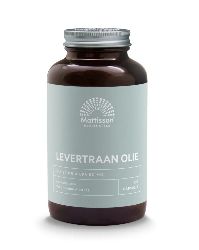 Mattisson Levertraanolie 1000Mg Met Vitamine A/D (120 capsules)