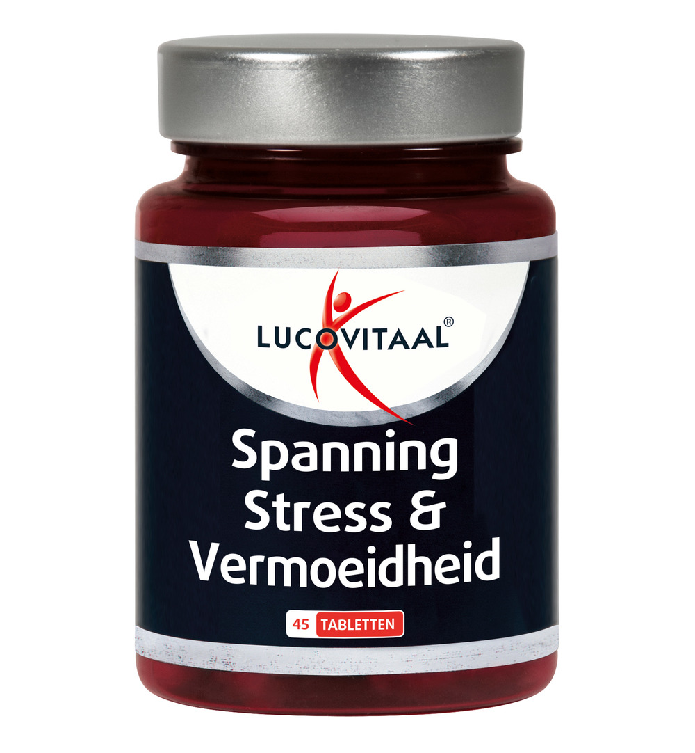 Lucovitaal Magnesium Spanning, Stress & Vermoeidheid (45 tabletten)