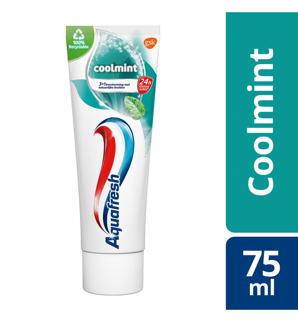 Aquafresh Tandpasta coolmint (75 ml)