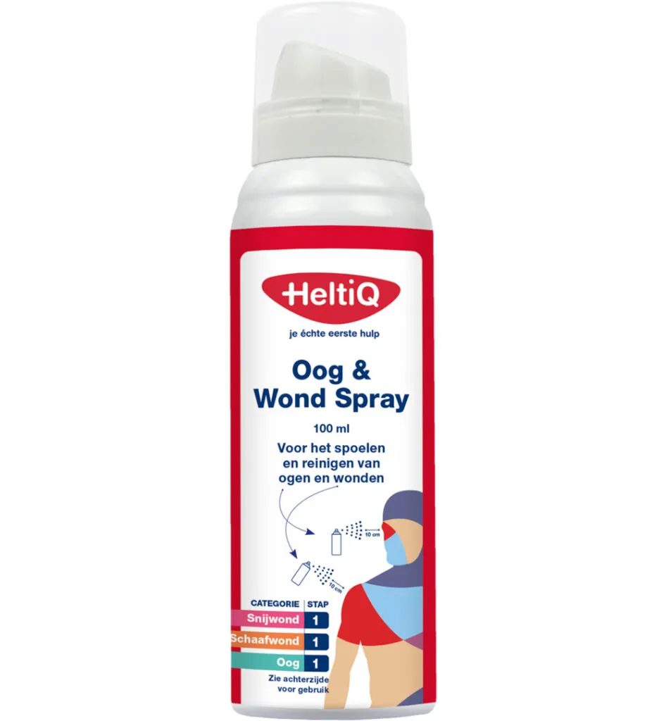 HeltiQ Wond & oog spray (100 ml)