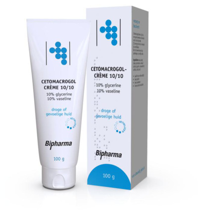 Bipharma Cetomacrogol creme 10/10 (100 gr)