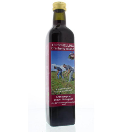 Terschellinger Cranberrysap gezoet bio (500 ml)