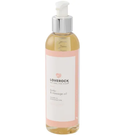 Loverock Love to relax body & massage olie kids & family (200 ml)
